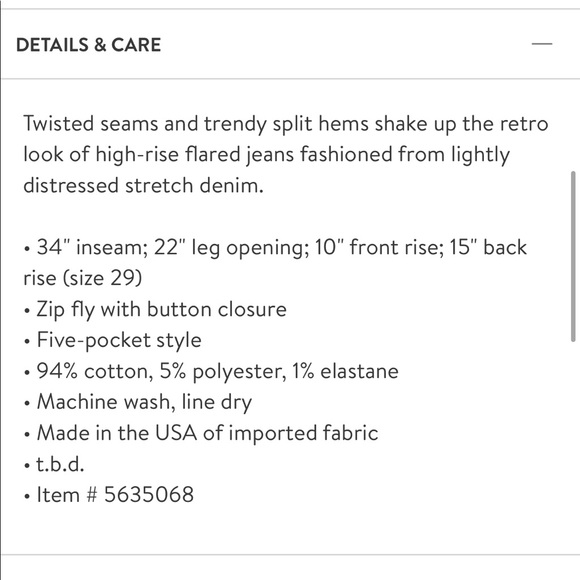 Paige Lou Lou Transcend Vintage Flare Jeans - Picture 2 of 16